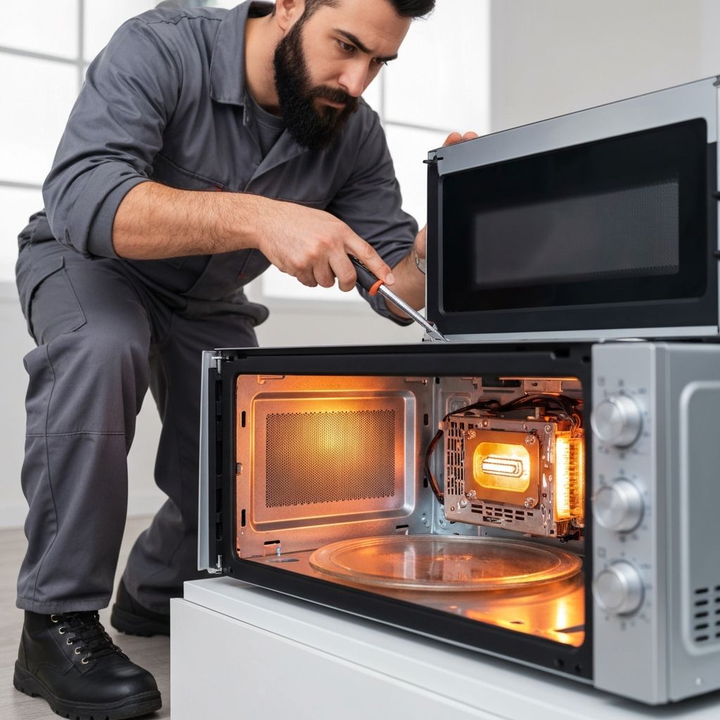 Microwave oven repair