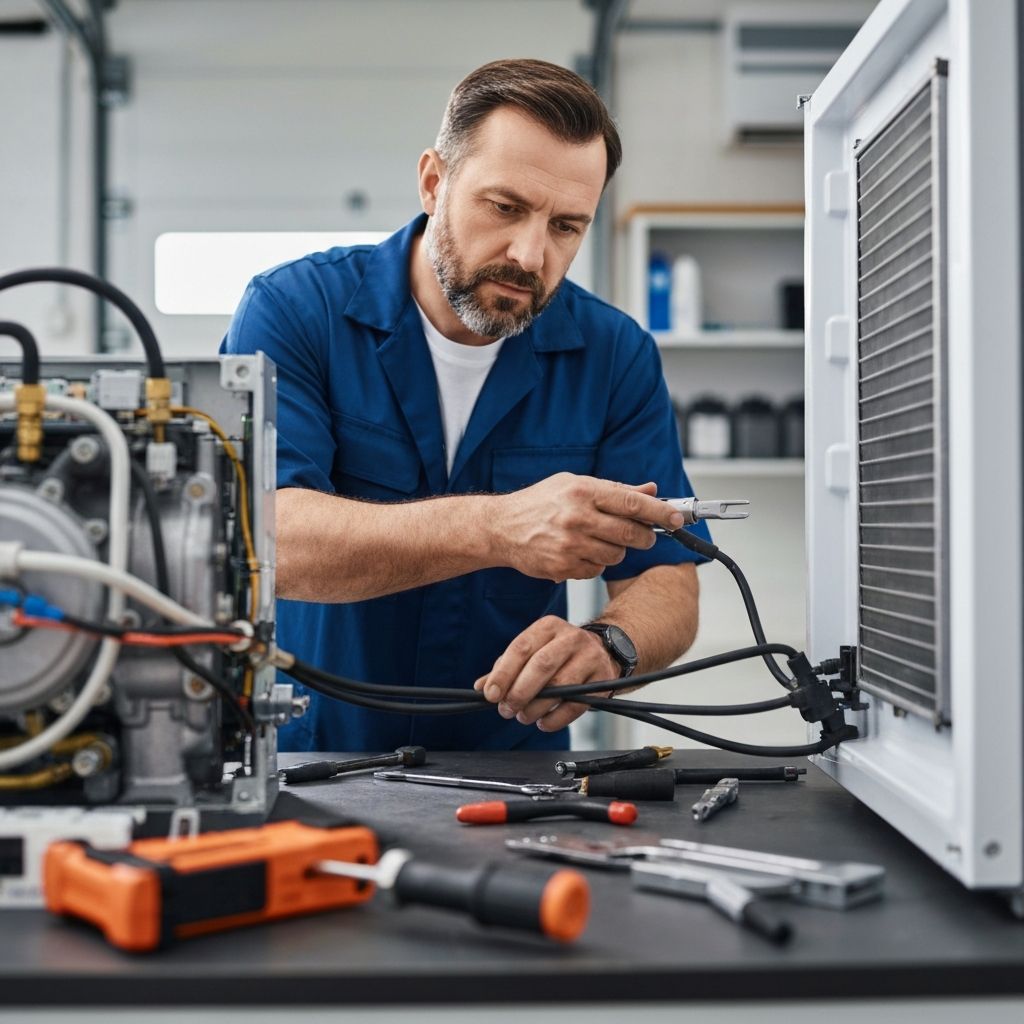 Refrigerator compressor repair